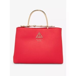 Loungefly Harry Potter Deathly Hallows Elder Wand Magenta Handbag